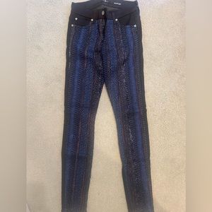 7 For All Mankind Malhia Kent Jeans with pattern size 25